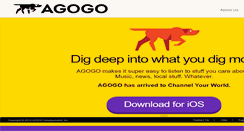 Desktop Screenshot of agogo.com